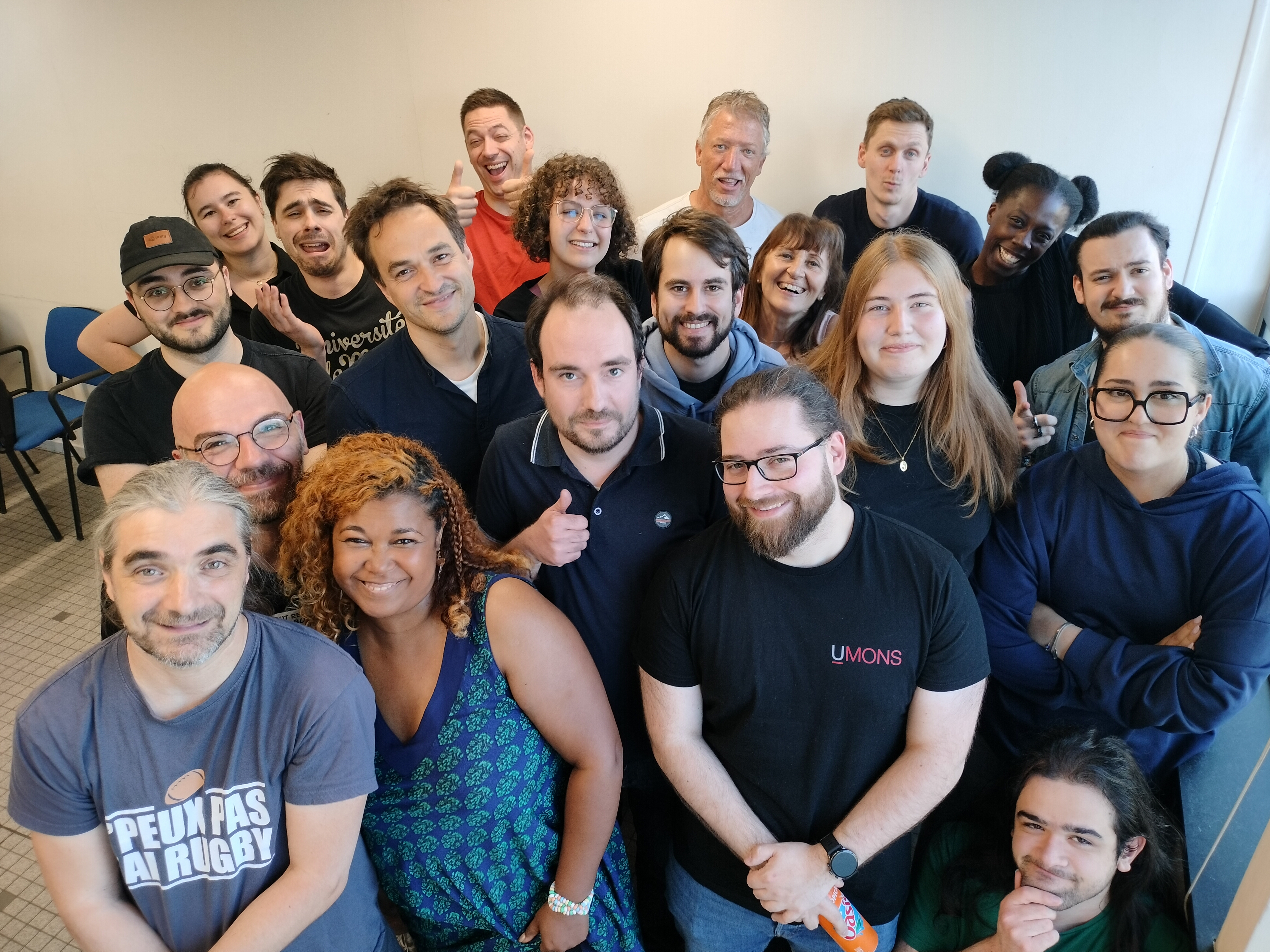 L'école de l'impro des caméléons à Mons